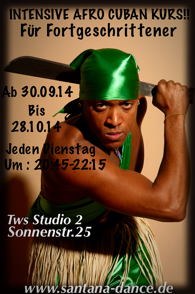 Maikel Santana Afro Tanz